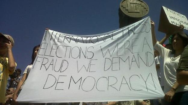 We demand democracy
